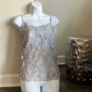 Grey camisole that can be worn with a dressy outfit or casual.